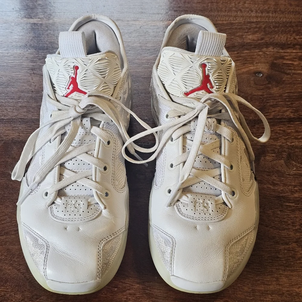 Nike Air Jordan 39 XXXIX PF Sol White University Red Black Mens Size 7